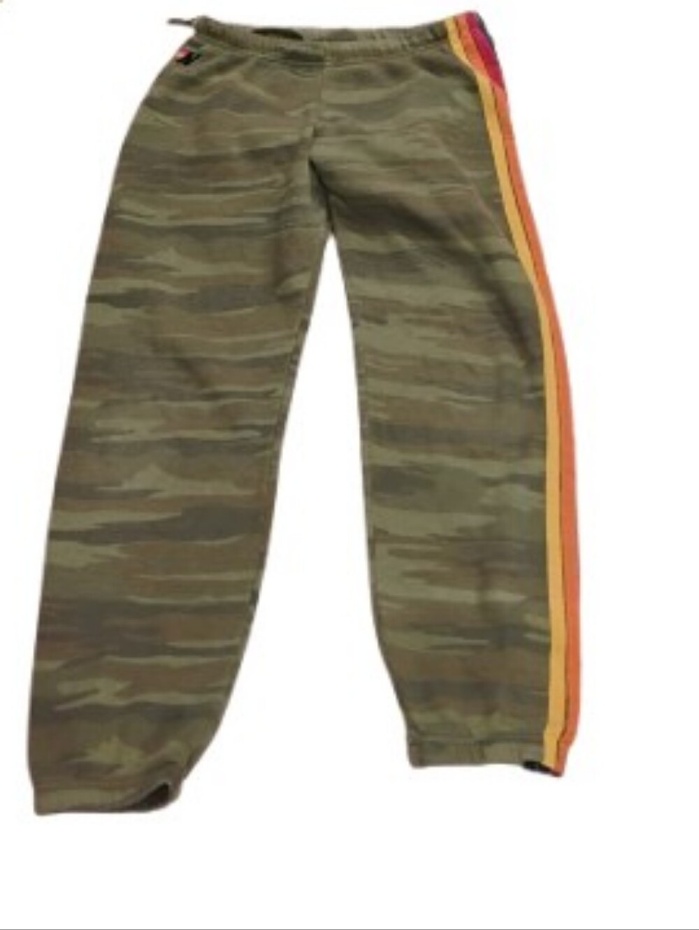 Aviator Nation Camo Print Womens Sweatpants Joggers Sz M